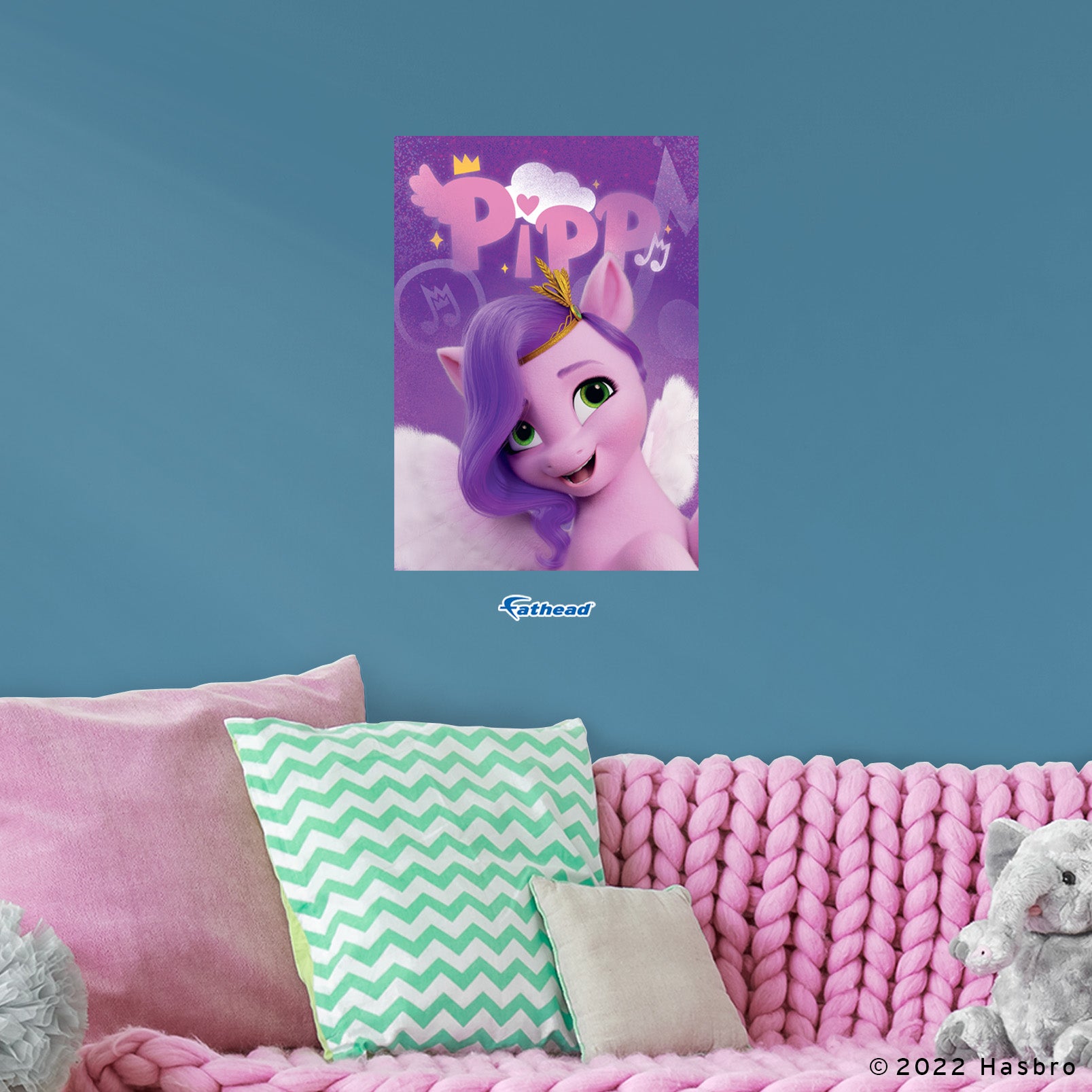 Pips Poster Pip - Peel & Stick Poster - Official Hasbro - My Little Pony - Reusabl ...