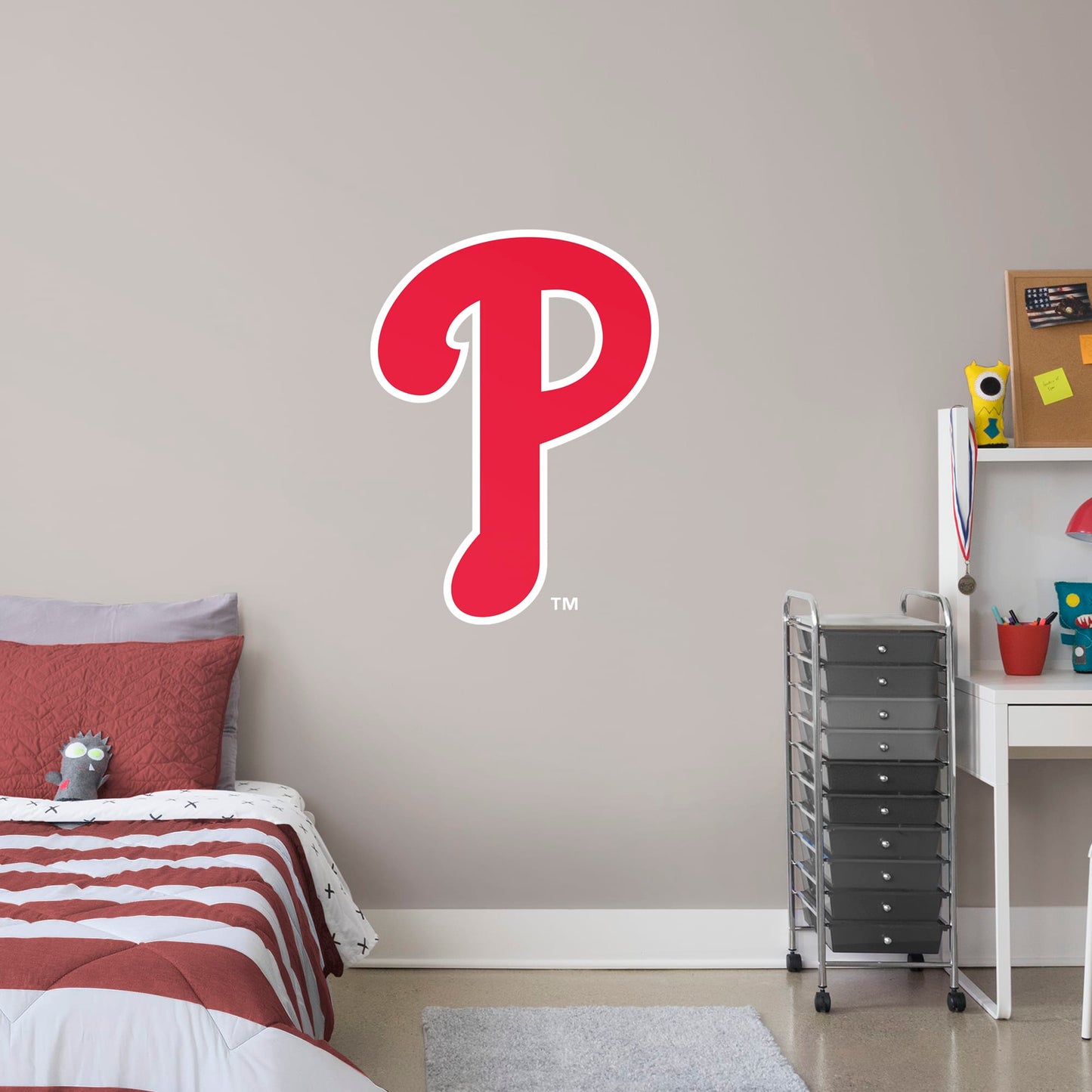 Philadelphia Phillies: Alternate Logo Wall Decal