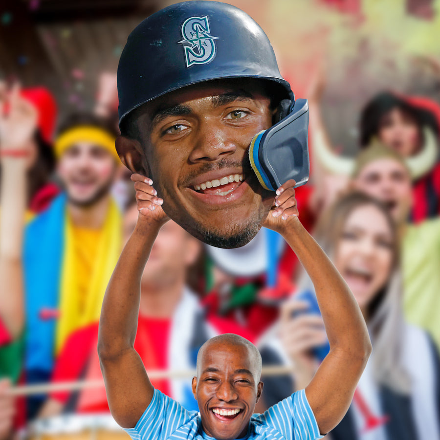 Julio Rodriguez - Big Head - Official MLB - Seattle Mariners - Foam Core Cutout
