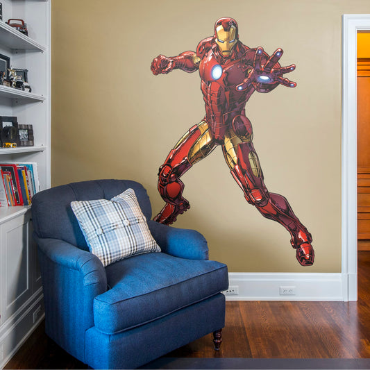 Iron Man: Avengers Assemble - Officially Licensed Removable Wall Decal