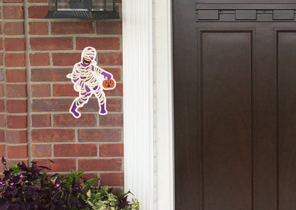 Halloween:  Mummy with Pumpkin        -      Outdoor Graphic