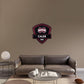 Mississippi State Bulldogs:   Badge Personalized Name        - Officially Licensed NCAA Removable     Adhesive Decal