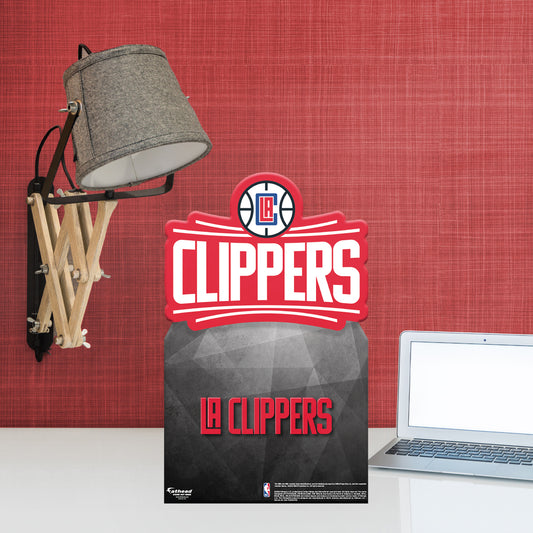 Los Angeles Clippers:   Logo  Mini   Cardstock Cutout  - Officially Licensed NBA    Stand Out
