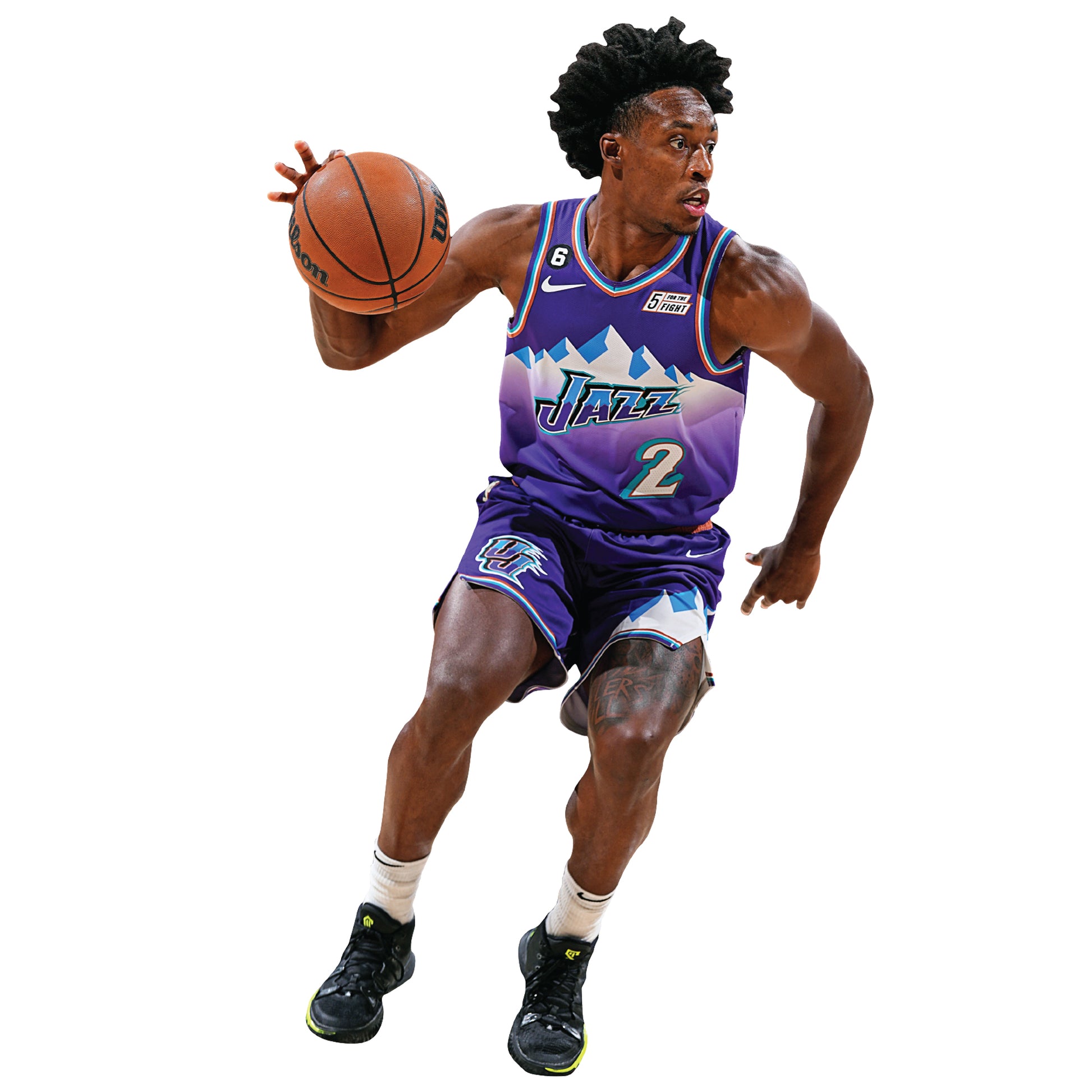 Utah Jazz: Collin Sexton 2022 Classic Jersey - Officially Licensed NBA –  Fathead