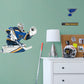 St. Louis Blues: Jordan Binnington         - Officially Licensed NHL Removable Wall   Adhesive Decal