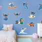 Lilo & Stitch: Stitch Collection - Officially Licensed Disney Removable Adhesive Decal