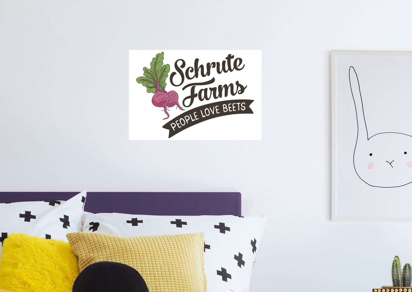 The Office: Schrute Farms Mural        - Officially Licensed NBC Universal Removable Wall   Adhesive Decal