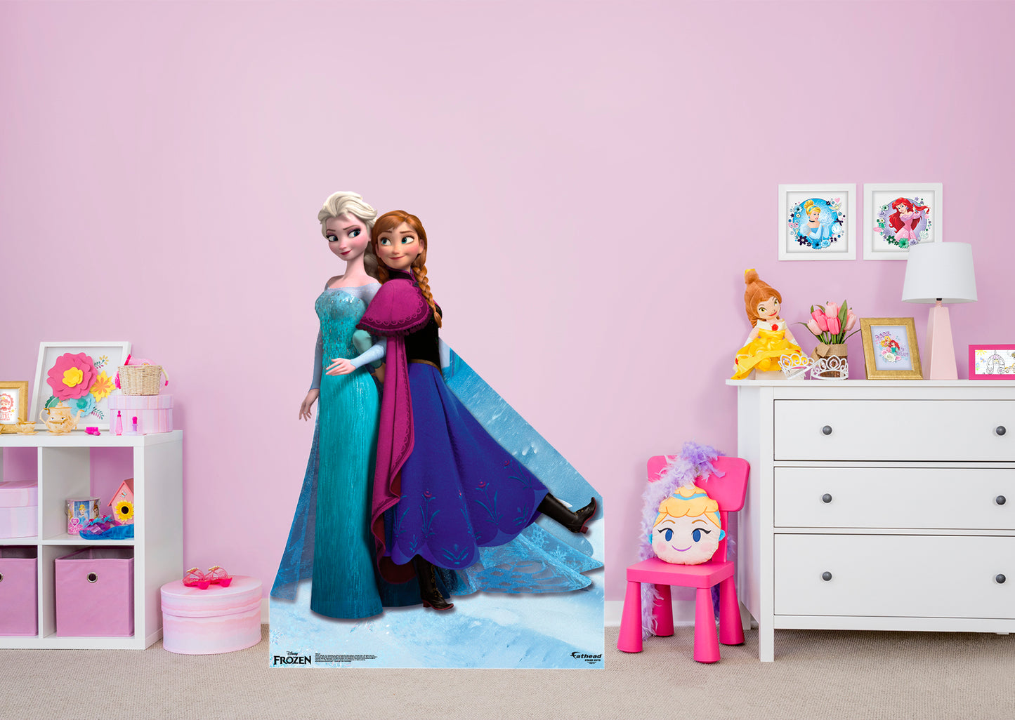 Frozen:  Sisters   Foam Core Cutout  - Officially Licensed Disney    Stand Out