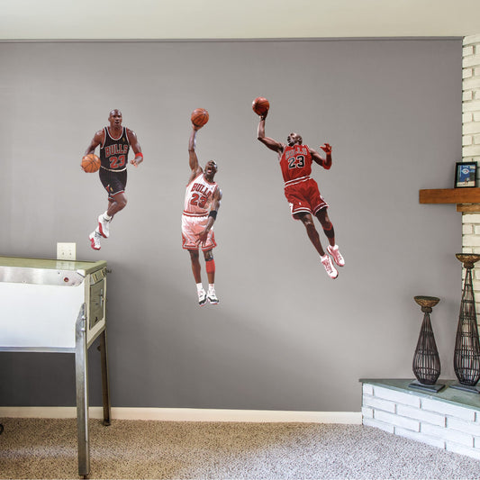Michael Jordan: Hero Pack - Officially Licensed NBA Removable Wall Decal