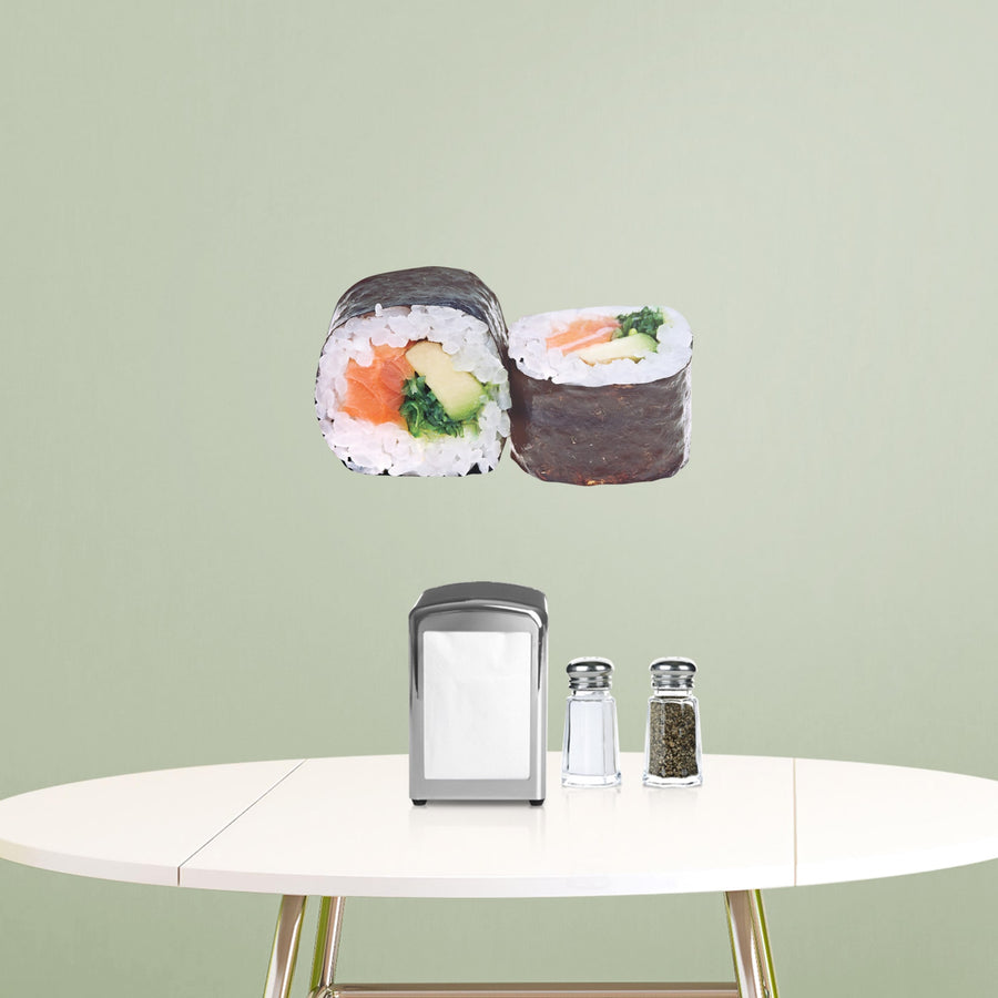 Giant Sushi Roll + 2 Decals (50"W x 27"H)