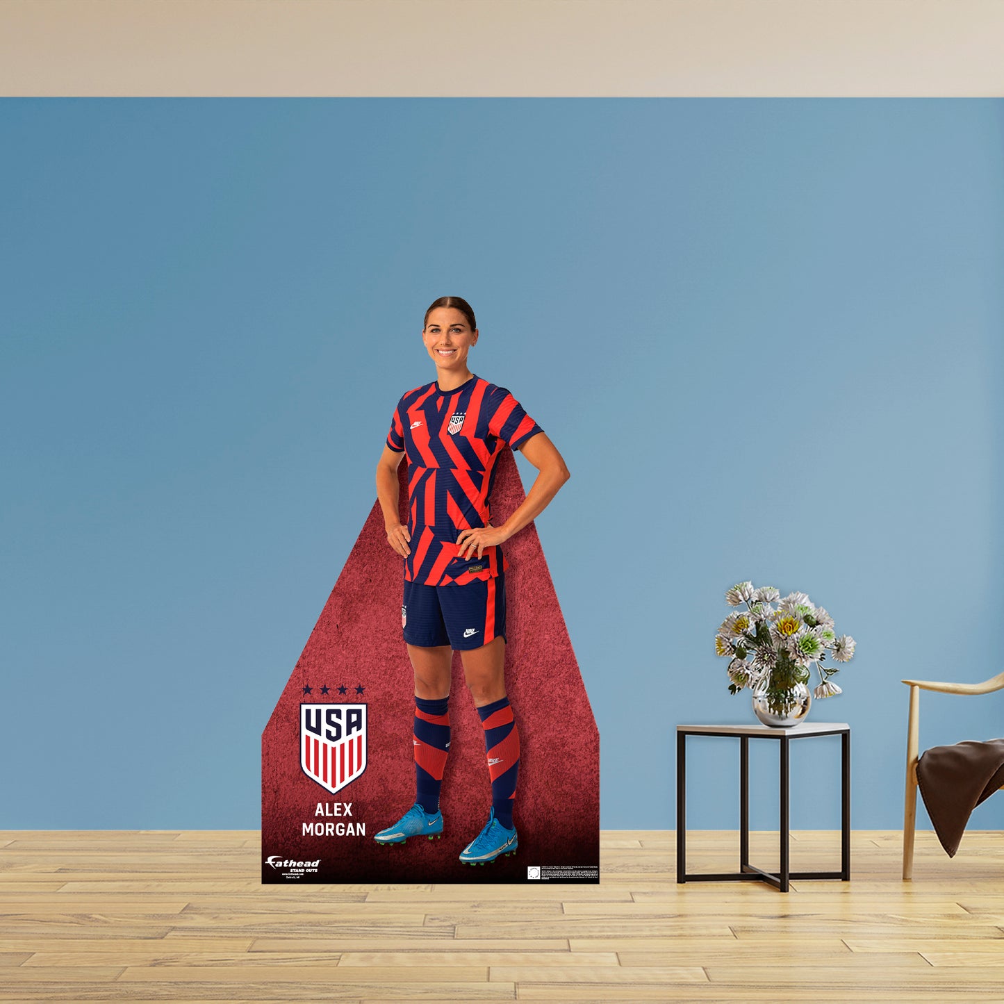 Alex Morgan Life-Size Foam Core Cutout - Officially Licensed USWNT Stand Out