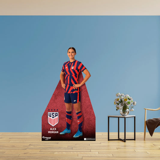 Alex Morgan 2022  Life-Size   Foam Core Cutout  - Officially Licensed USWNT    Stand Out