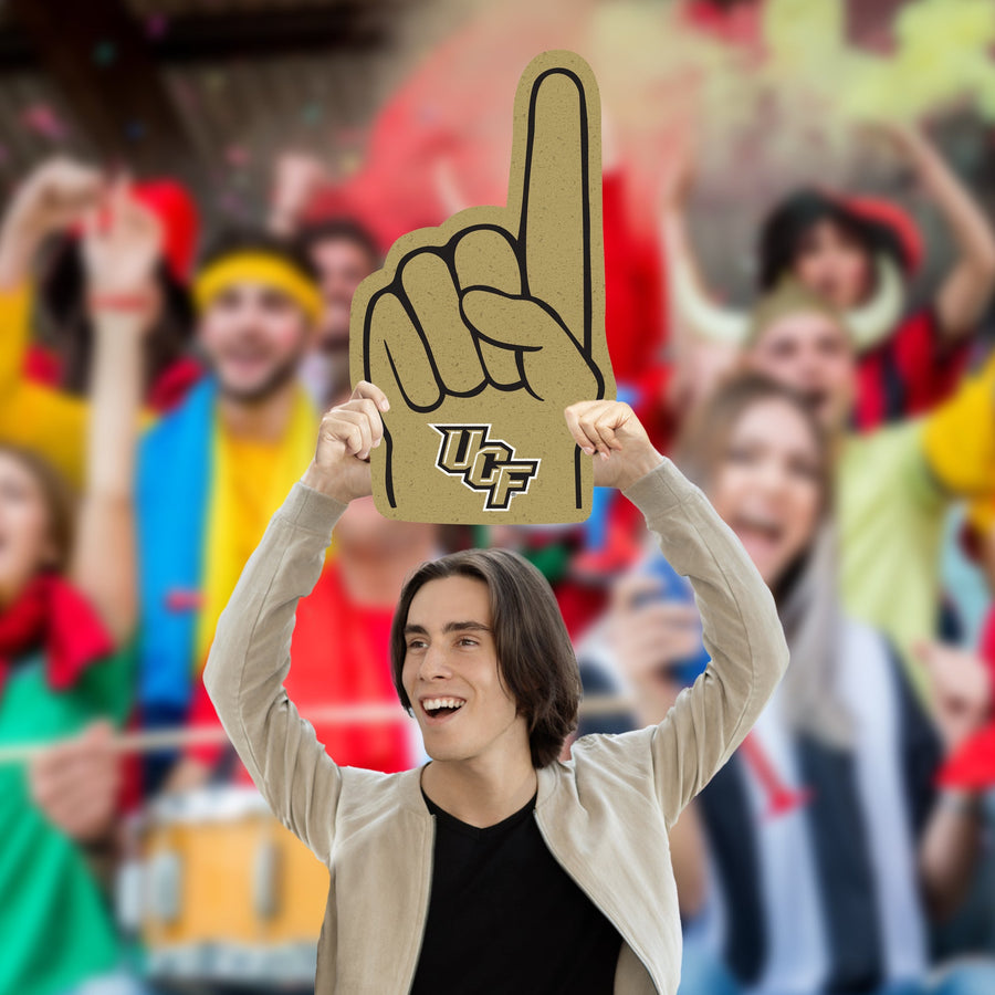 Foam Finger - Big Head - Official NCAA - UCF Knights - Foam Core Cutout