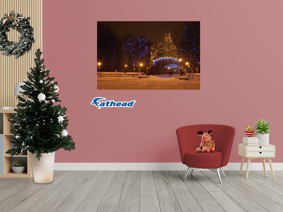 Christmas: Lost in the Lights Poster - Removable Adhesive Decal