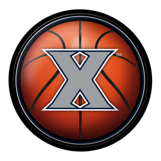 Xavier Musketeers: Basketball - Modern Disc Wall Sign - The Fan-Brand