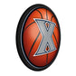 Xavier Musketeers: Basketball - Round Slimline Lighted Wall Sign - The Fan-Brand
