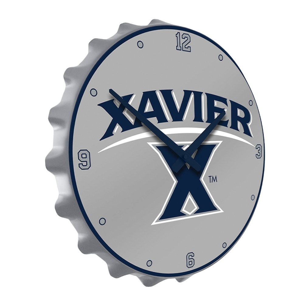 Xavier Musketeers: Bottle Cap Wall Clock - The Fan-Brand
