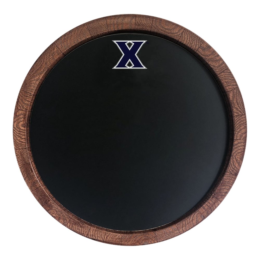 Xavier Musketeers: Chalkboard "Faux" Barrel Top Sign - The Fan-Brand