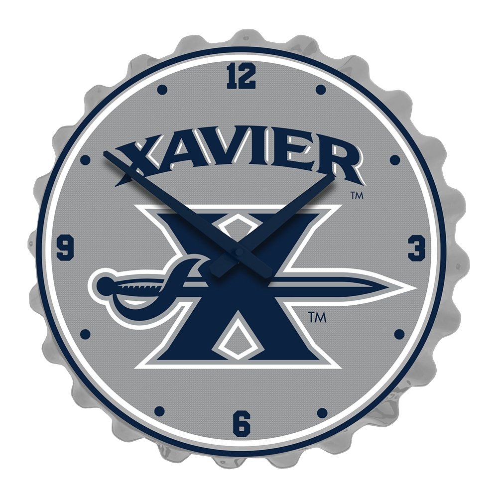 Xavier Musketeers: Saber - Bottle Cap Wall Clock - The Fan-Brand
