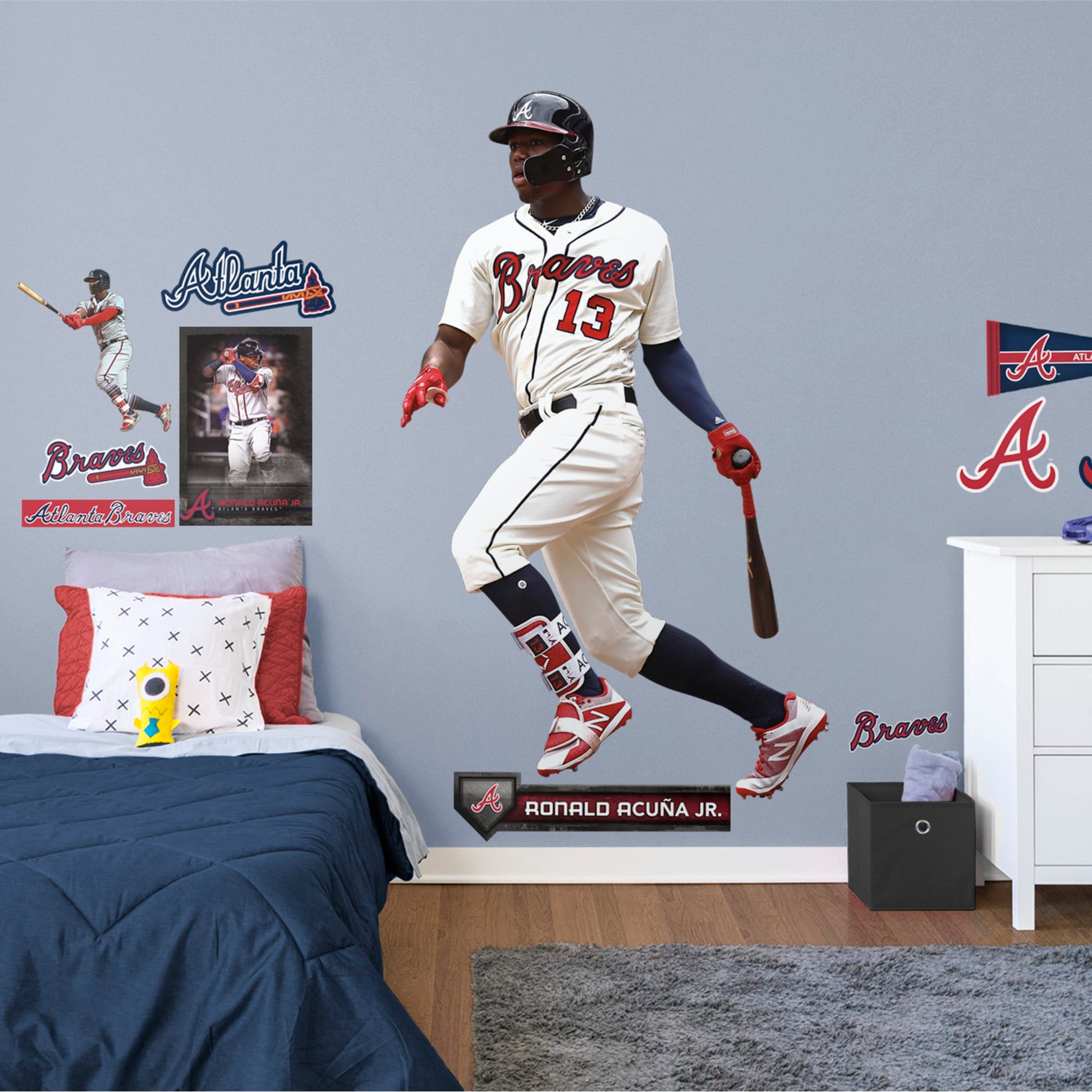 Ronald Acu��a Jr. - Officially Licensed MLB Removable Wall Decal – Fathead