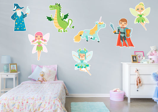 Nursery:  Tale Collection        -   Removable Wall   Adhesive Decal