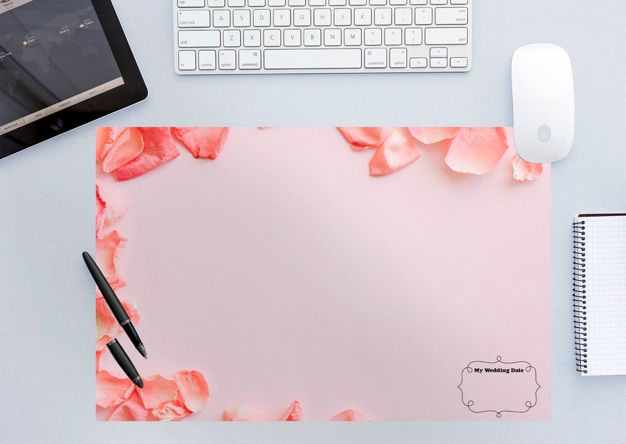 Dry Erase Floral Petal  -  Removable Wall Decal