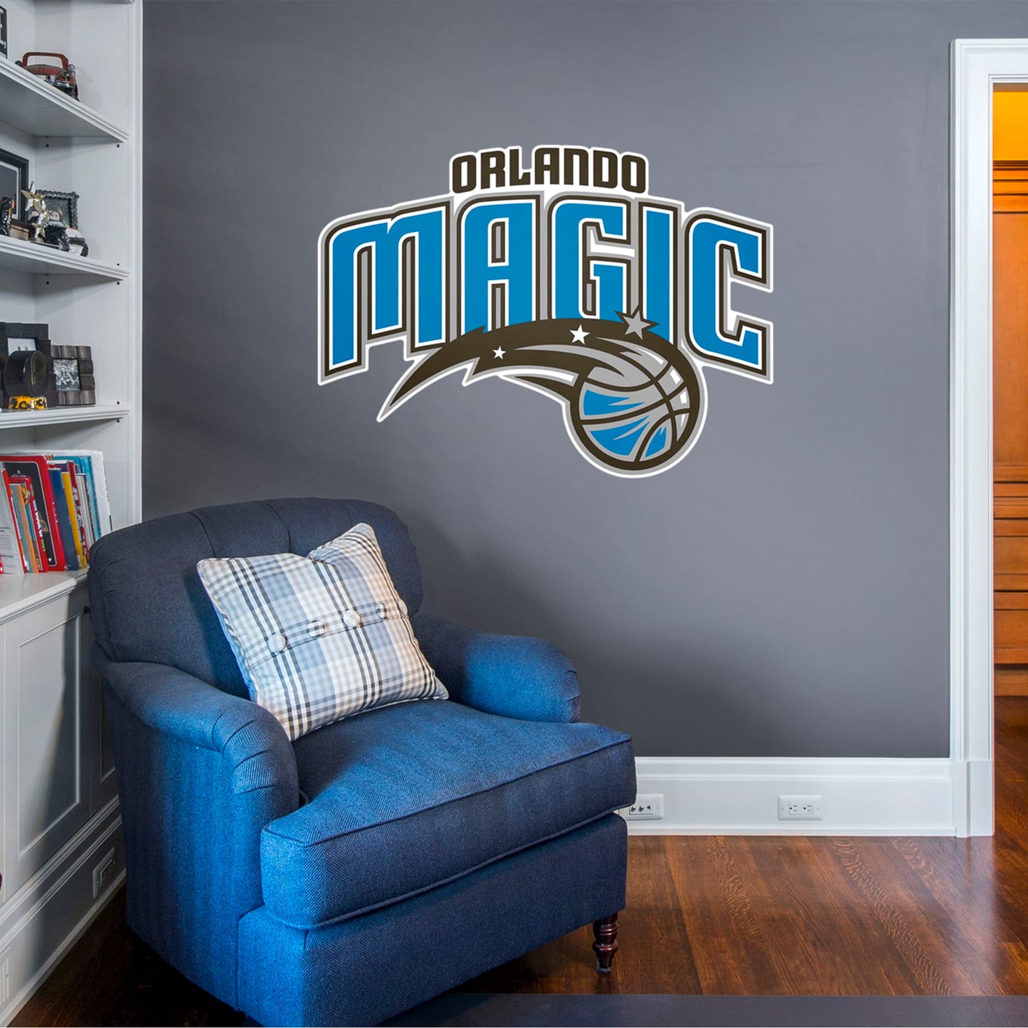 Orlando Magic: Logo - Officially Licensed NBA Removable Wall Decal