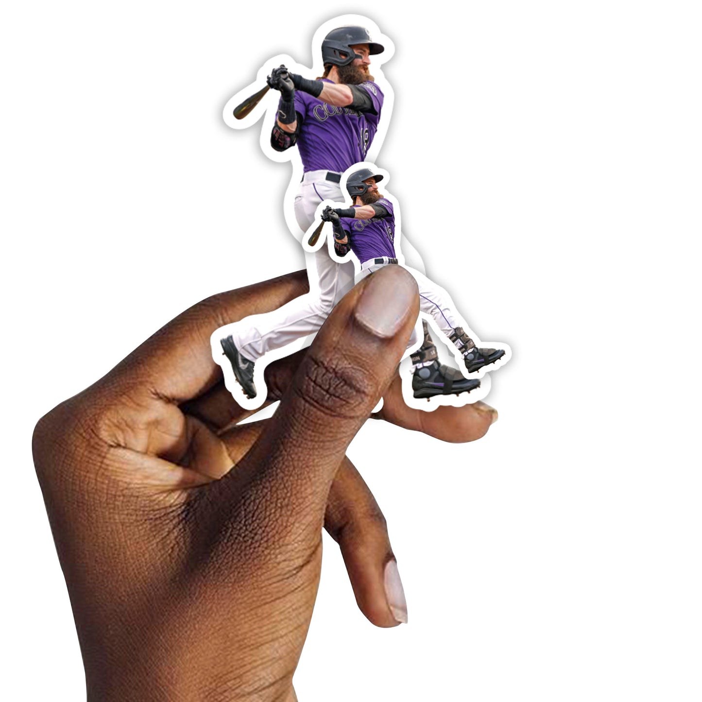 Colorado Rockies: Charlie Blackmon 2022 Player Minis        - Officially Licensed MLB Removable     Adhesive Decal