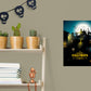 Halloween:  Gates Mural        -   Removable Wall   Adhesive Decal
