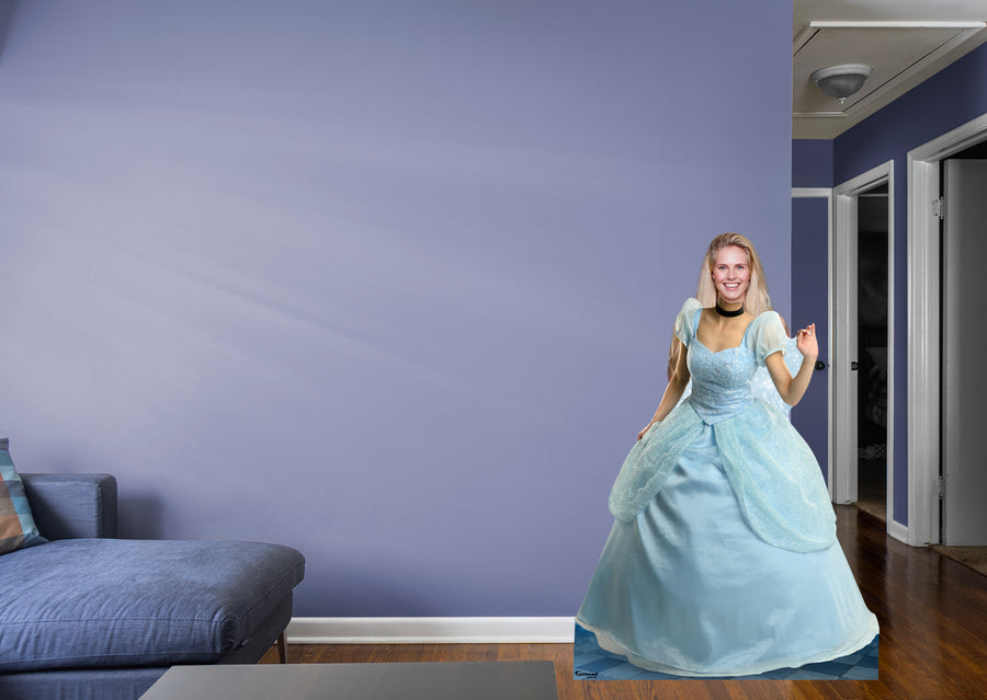 Princess:  Blue  Stand In   Foam Core Cutout  -      Stand Out