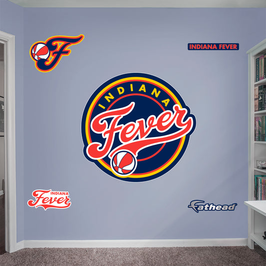 Indiana Fever: Logo - Officially Licensed WNBA Removable Wall Decal