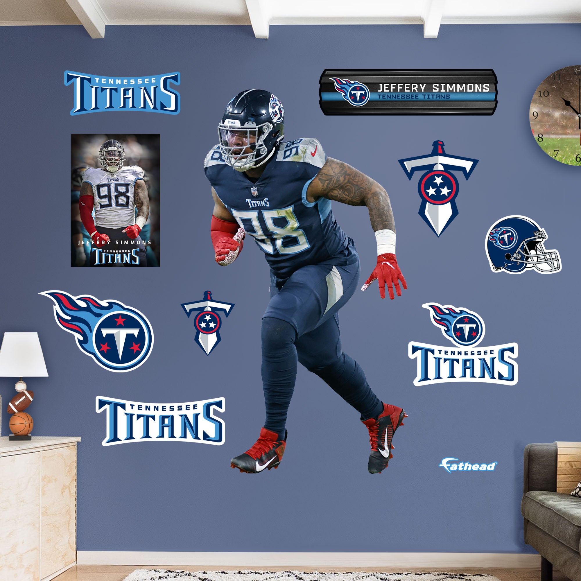 Titans Rivalry Decal Tennessee Titans Decals & Wall Decor – tagged