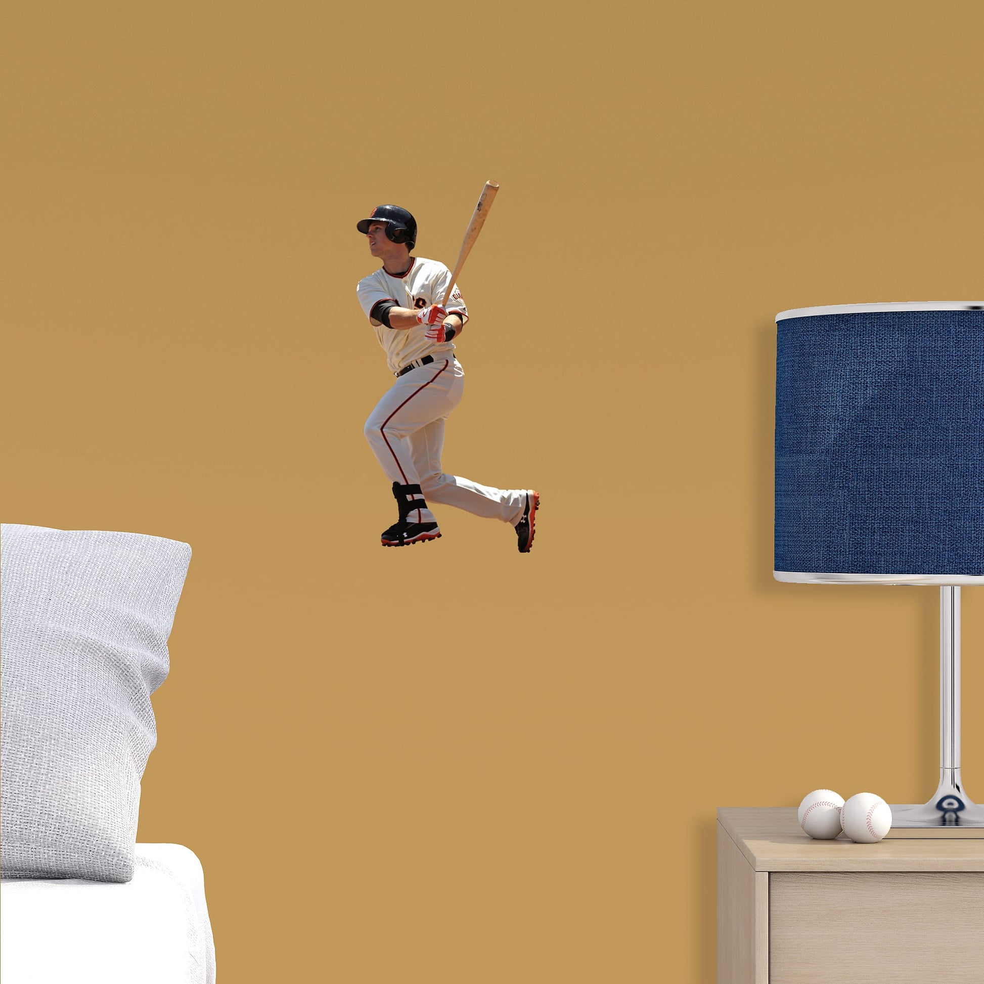Wall Vinyl Decal Home Decor Art Sticker Baseball Catcher Player