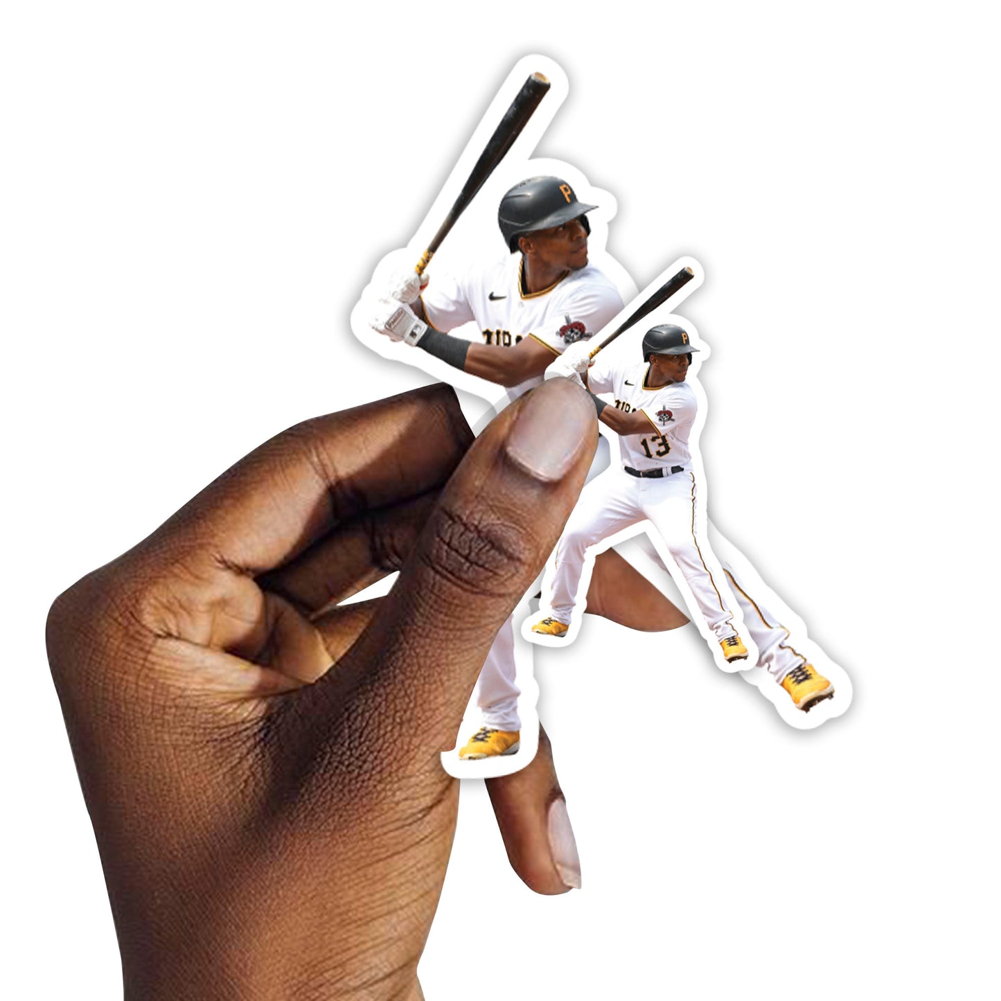 Pittsburgh Pirates: Ke'Bryan Hayes  Player Minis        - Officially Licensed MLB Removable     Adhesive Decal