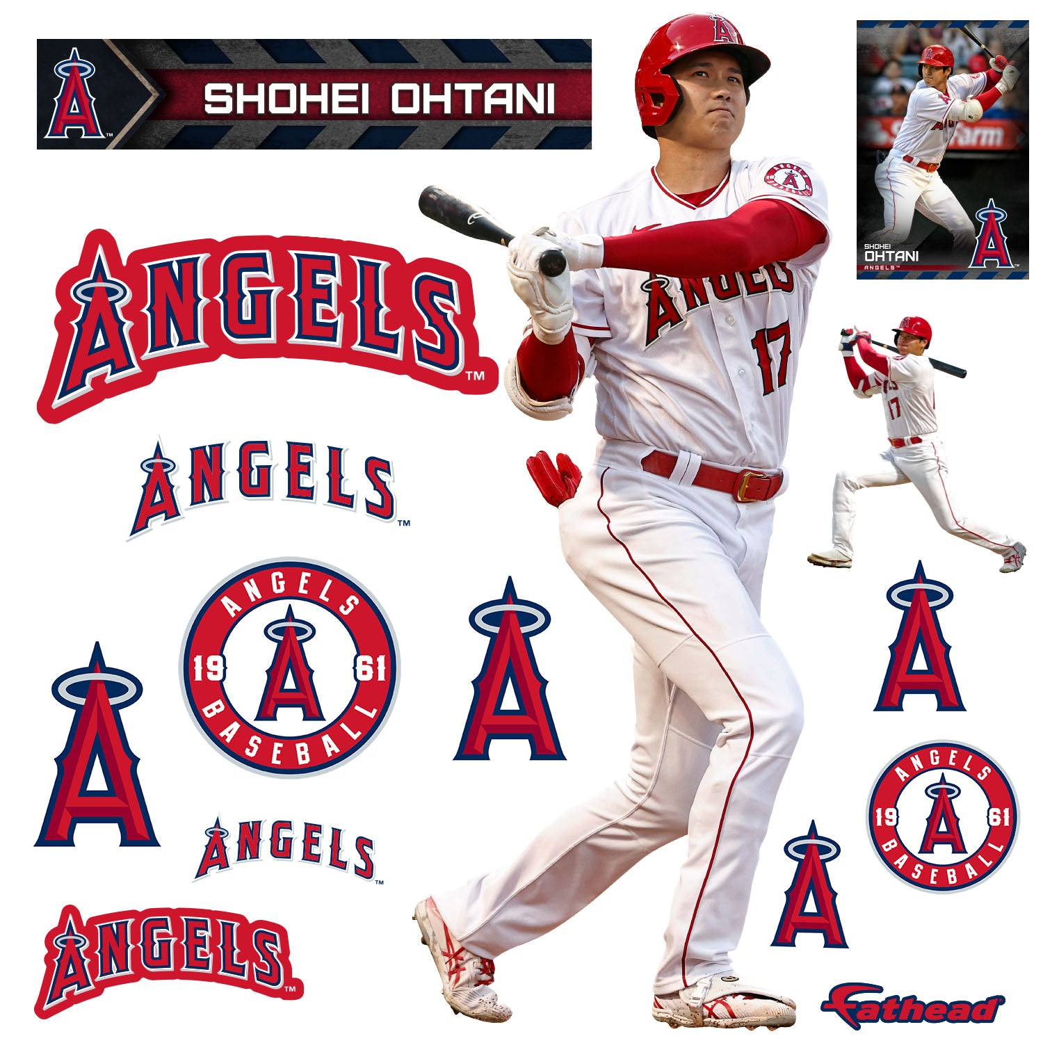 Shohei Ohtani Los Angeles Angels Autographed 2022 MLB All-Star Game Logo  Baseball