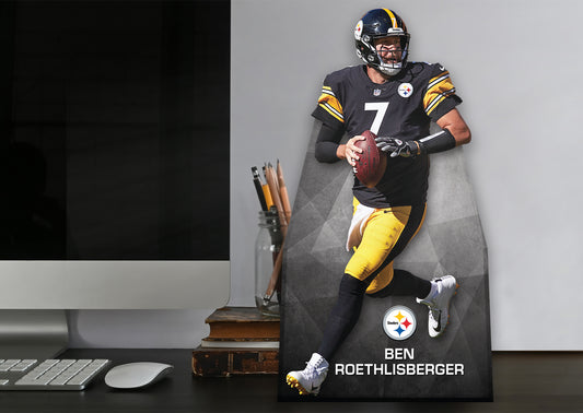 Pittsburgh Steelers: Ben Roethlisberger  Stand Out Mini        - Officially Licensed NFL    Stand Out