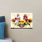 San Francisco 49ers: Christian McCaffrey Icon Poster - Officially Licensed NFL Removable Adhesive Decal