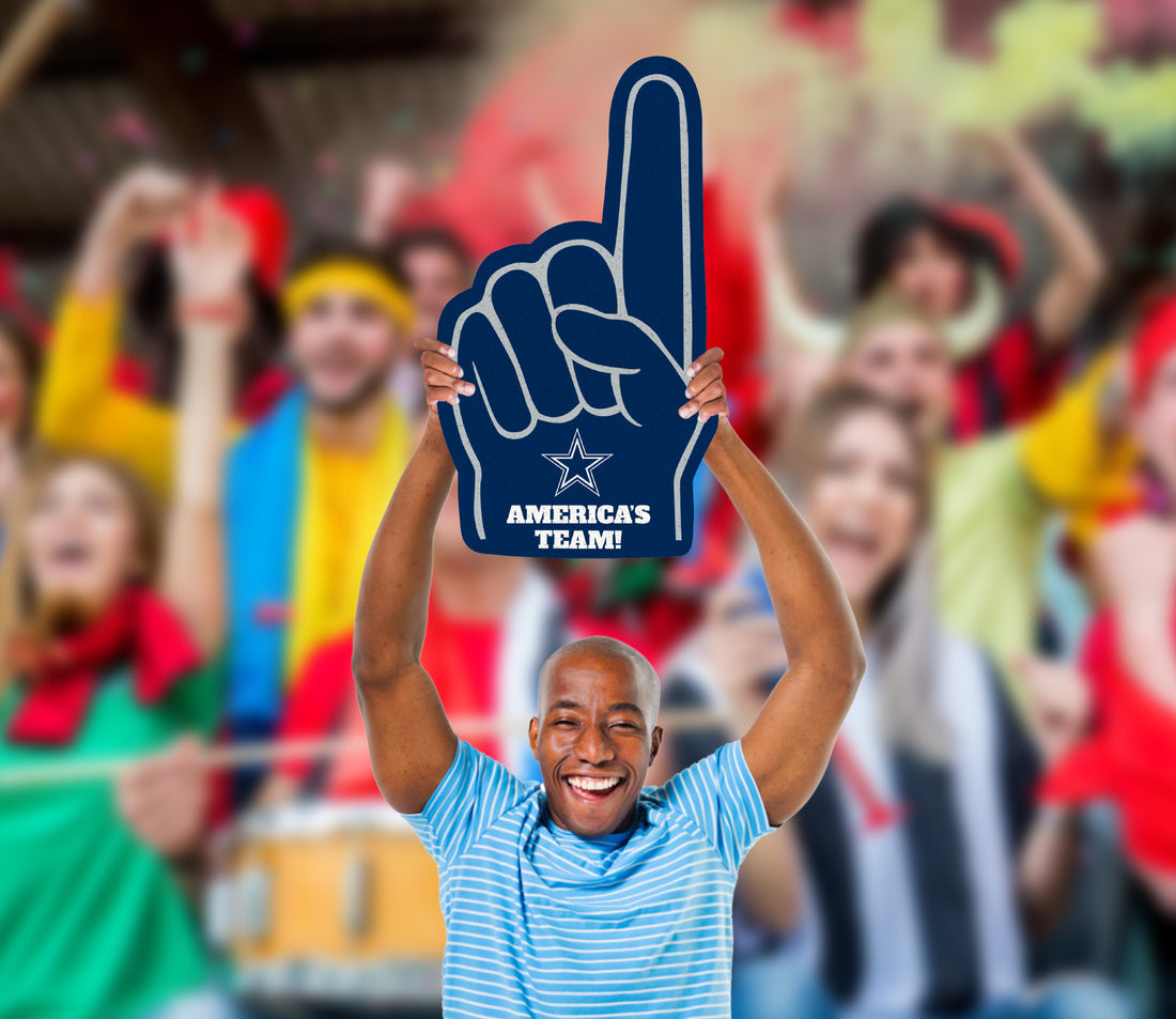 Dallas Cowboys: Foam Finger Foam Core Cutout - Officially Licensed NFL ...