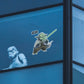 Yoda Window Clings        - Officially Licensed Star Wars Removable Window   Static Decal