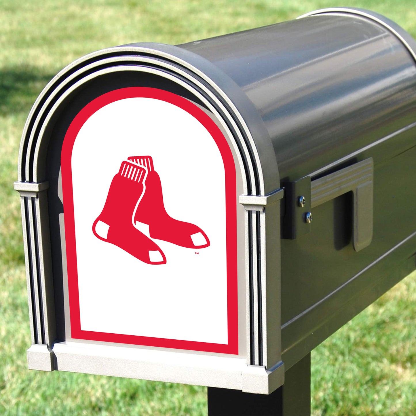 Boston Red Sox: Mailbox Logo - Officially Licensed MLB Outdoor Graphic