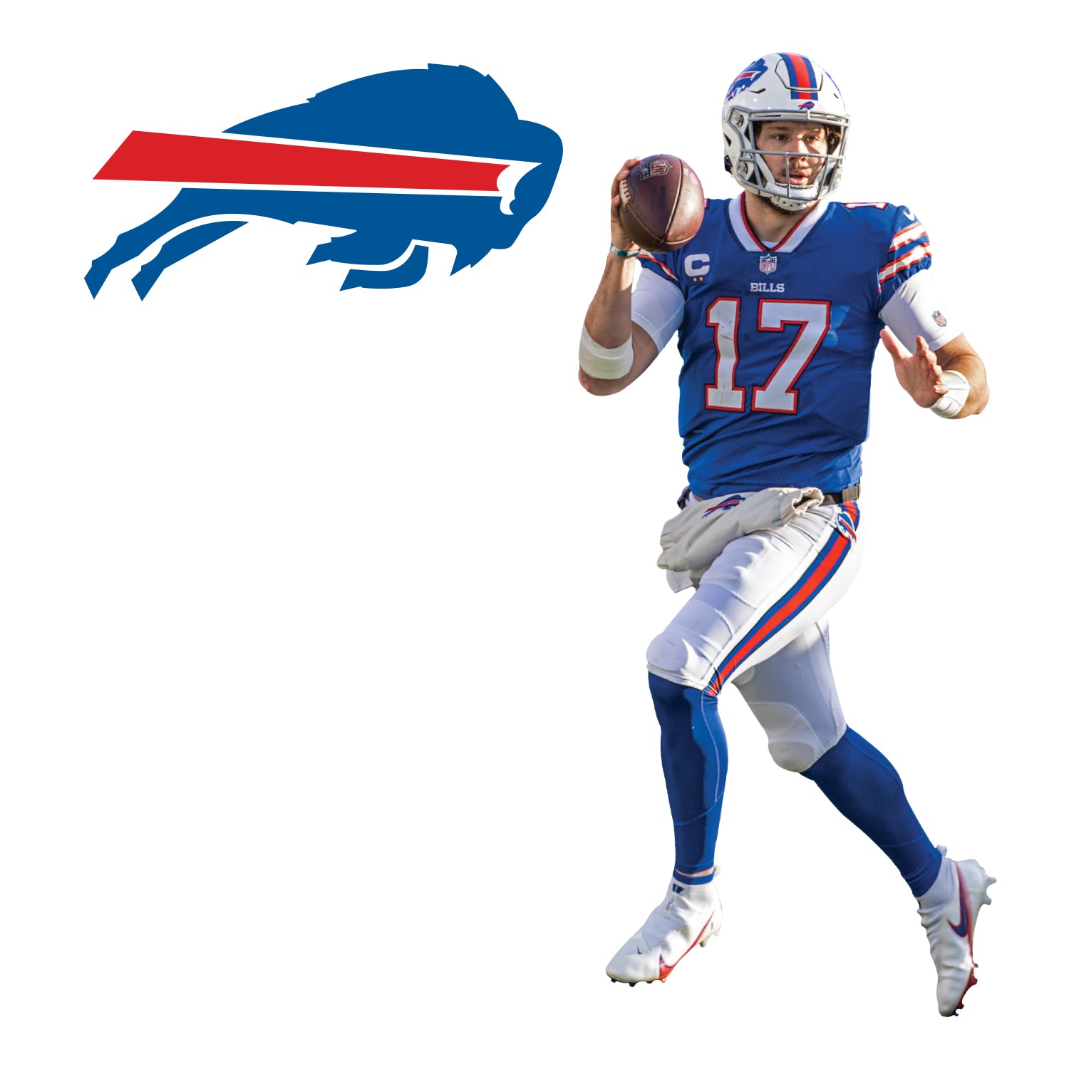 Buffalo Bills: Josh Allen 2021 Player - Officially Licensed NFL Outdoo –  Fathead