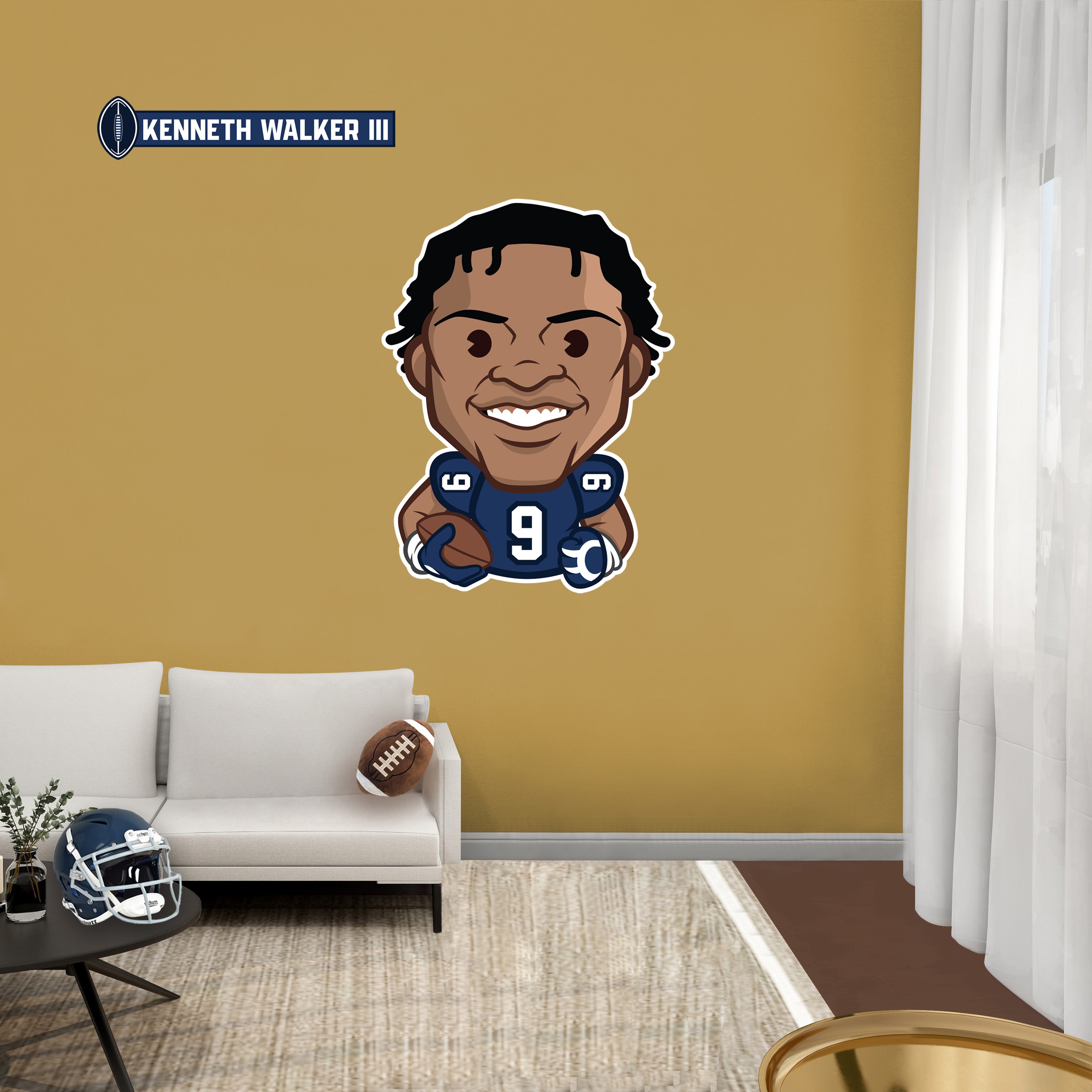 Seattle Seahawks: Kenneth Walker III 2022 Green - Officially Licensed –  Fathead