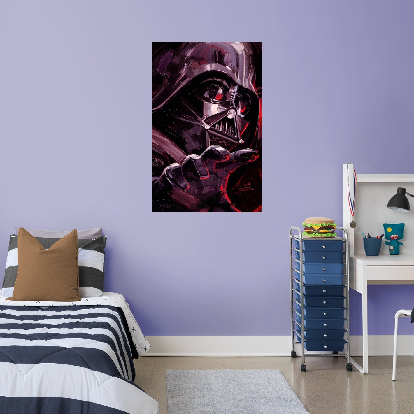 Obi-Wan Kenobi: Darth Vader Force Poster - Officially Licensed Star Wars Removable Adhesive Decal