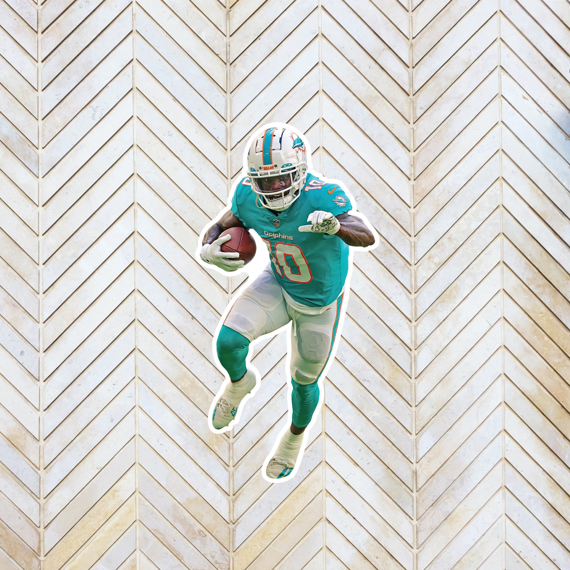 Tyreek Hill - Miami Dolphins - NFL Football - Sports Decal