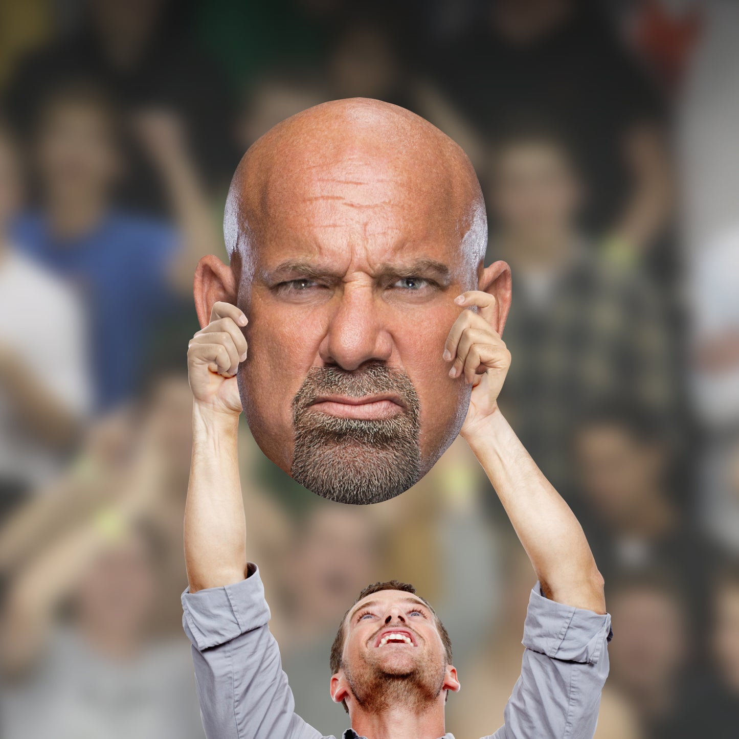 Goldberg    Foam Core Cutout  - Officially Licensed WWE    Big Head