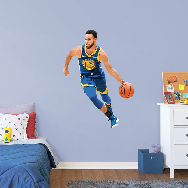 Stephen Curry - Officially Licensed NBA Removable Wall Decal – Fathead