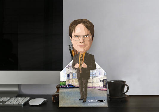The Office: Dwight Mini   Cardstock Cutout  - Officially Licensed NBC Universal    Stand Out