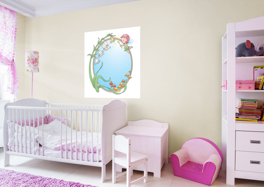 Nursery:  Mushrooms Dry Erase        -   Removable Wall   Adhesive Decal