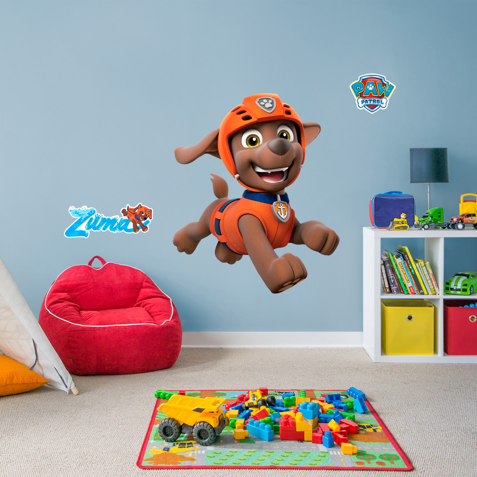 Paw Patrol: Zuma Minis - Officially Licensed Nickelodeon Removable Adh –  Fathead