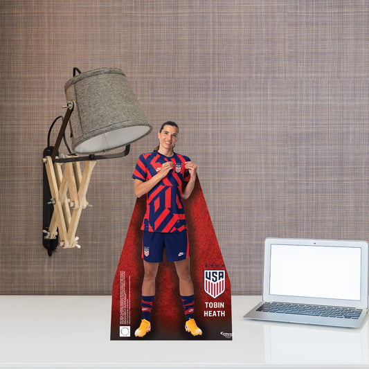 Tobin Heath Mini Cardstock Cutout - Officially Licensed USWNT Stand Out